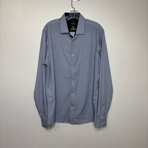 Tom Baine Performance Collection Slim Fit Button Down Shirt‎ XL 17-17 1/2 34-35